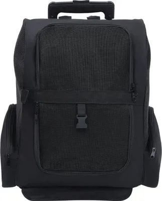 Produktbild von vidaXL Trolley für Haustiere 3-in-1 Faltbar Schwarz