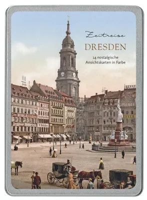 Produktbild von Historische Postkarte Dresden 'Zeitreise'