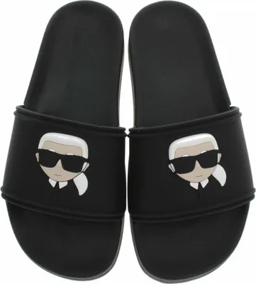 Obrázek produktu pro Karl Lagerfeld dámské plážové KL80905A V00 Black Rubber 40