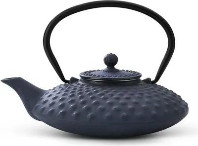 Produktbild von Bredemeijer Teekanne Xilin blau 0,8 L Gusseisen