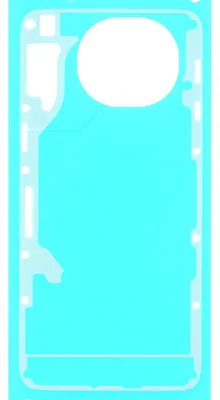 Produktbild von Samsung Galaxy S6 Edge+ SM-G928F Kleber Backcover Gehäuse Rückseite ,Schwarz