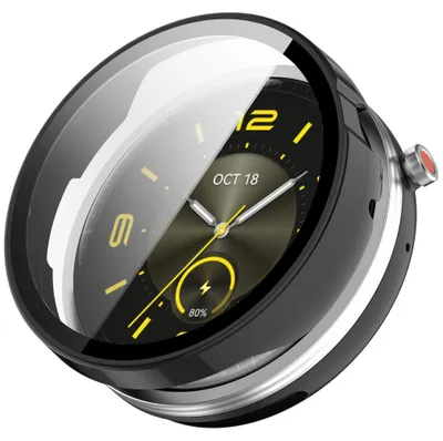 Obrázek produktu pro Pouzdro na chytré hodinky + ochranné sklo pro Honor Watch GS 5 / Fit Elegant, černé