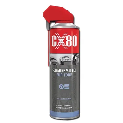 Produktbild von CX80 Flüssiger Mehrzweckreiniger für Tore, Schlösser, Vorhängeschlösser, Rollläden, Schiebetüren 500ml (Torpflegefett)