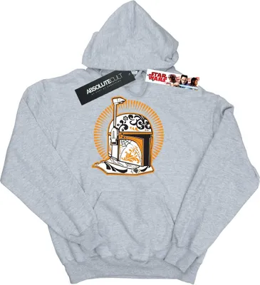 Zdjęcie produktu dla Star Wars – męska bluza z kapturem „Dia De Los Muertos” BI17847 (L) (szara)