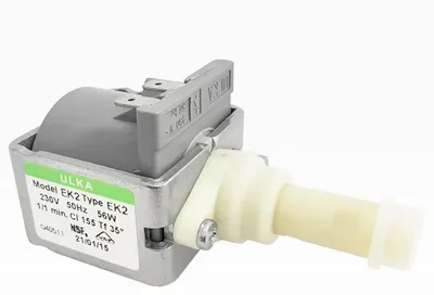 Zdjęcie produktu dla Pompa Ulka EK2 56 W, 230 V, 15,5 bar, 650 cm³ do ekspresów do kawy Ariete, Saeco i Gaggia