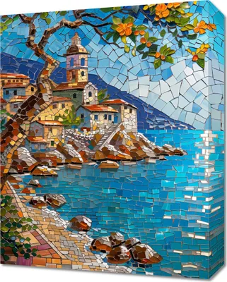 Produktbild von Bild 40x50cm Mosaik-Puzzle