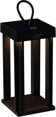 Produktbild von Konstsmide LED Laterne Cannes | schwarz | Indoor/Outdoor | Aluminum | 7819-750