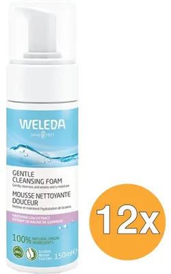 Produktbild von 12x WELEDA Reinigungsmousse Mild Bio (250 ml)