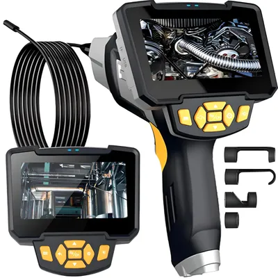 Produktbild von Endoskopkamera HD 4,3 Zoll - Wasserdichte Inspektionskamera IP67 - Schlauchkamera - 1 Meter Kabel