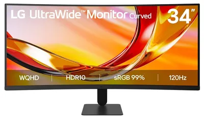 Image de LG 34U601B-B écran plat de PC 86,4 cm (34") 3440 x 1440 pixels Dual WQHD LCD Noir