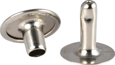Produktbild von Hohlniete zweiteilig 3.5X 9.1 mm Stahl vernickelt / Großpackung