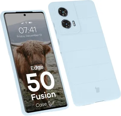 Produktbild von Pancerne etui Bizon Case Tur do Motorola Edge 50 Fusion, jasnoniebieskie