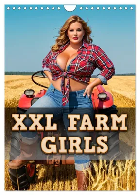 Productafbeelding van XXL Boerderijmeisjes (Wandkalender 2027, formaat DIN A4), CALVENDO Maandkalender