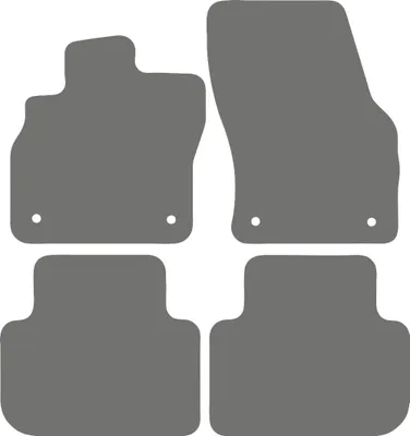 Image de Tapis de sol en graphite pour : Audi Q3 II F3 SUV (2018-)