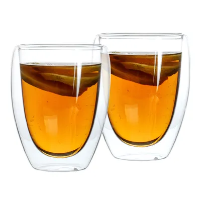 Produktbild von Kondela Thermalwasserbecher (2 Stück) Hotcold Typ 10 350 ml - transparent