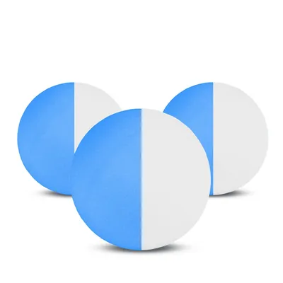 Produktbild von Sunflex Tischtennisbälle - 30 Bälle Gelb-Blau | Tischtennisball Plastikball Ball Tischtennis TT Tabletennis