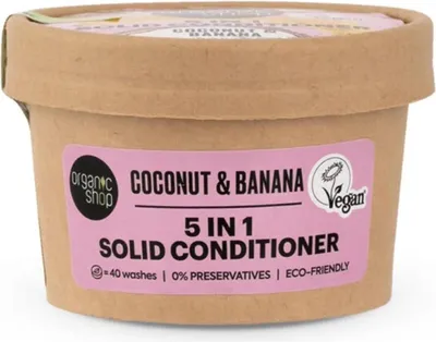 Productafbeelding van Natura Siberica Kokos- en banaanconditioner 5-in-1, 60g