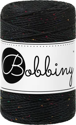 Obrázok produktu pre Bobbiny Macrame Cord 1,5 mm 100 m Midnight Dust Špagát