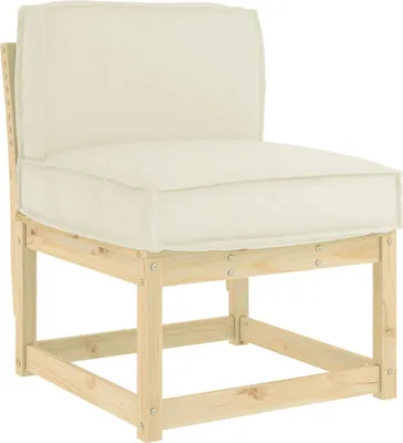 Image de vidaXL Coussin Crème 60 x 40 x 12 cm Tissu Oxford