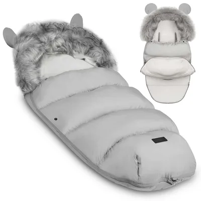 Produktbild von Elmi Ricokids Schlafsack für Kinderwagen, Schlitten - Grau