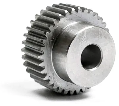 Image de Roue dentée, module 1, Z=35, avec moyeu Ozdowski, roue dentée droite, 35 dents