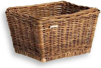 Produktbild von Famanu Fahrradkorb vorne - Rattankorb - Braun