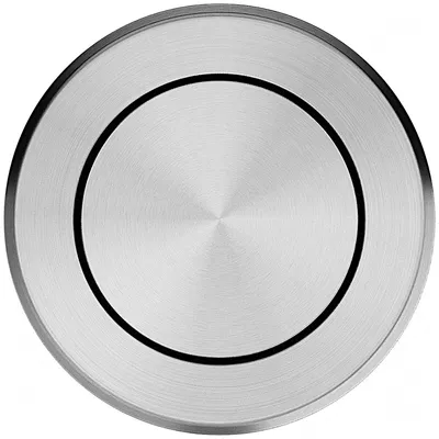 Image de Franke pièce de rechange valve, bouton poussoir rond acier inox, 35mm