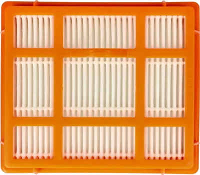 Produktbild von vhbw Staubsaugerfilter kompatibel mit Electrolux ZT3510, UT3515, ZT3560, ZT3550, ZT3530, ZT3520, UT3510, T8 Staubsauger - HEPA-Filter Orange Weiß