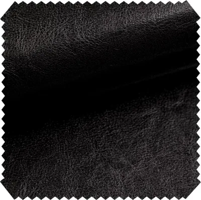 Produktbild von novely® MARGOTH - Glattes glänzendes Kunstleder im Antik-Look - Polsterstoff im Echtleder-Look - Robuster Möbelstoff - Pflegeleichte Meterware 1lfm - Farbe: 30 Schwarz