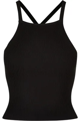 Immagine prodotto di Urban Classics - Top con spalline incrociate sul retro da donna TN1579 (4XL) (nero)