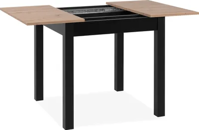 Produktbild von Finori Ausziehtisch Coburg 80 Artisan-Eiche und Schwarz