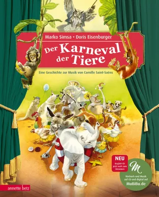 Produktbild von Der Karneval der Tiere. Mit CD