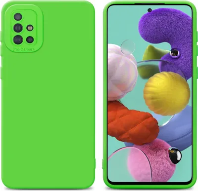 Obrázek produktu pro Cadorabo pouzdro pro Samsung Galaxy A51 4G / M40s Protective Cover in Green TPU Silicone Case Cover