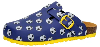 Produktbild von Bioline Clog Kids Größe 39 mit Korkfußbett, Lederdecksohle und verstellbarer Schnalle