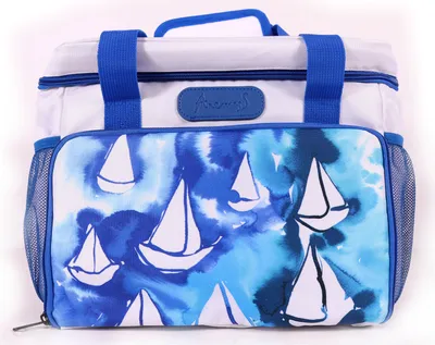 Image de Sac isotherme Anemoss Sail, boîte à lunch isotherme étanche et anti-fuite pour hommes et femmes, sacs isothermes de pique-nique, grande capacité, pour la randonnée - plage, 18,5 L, blanc