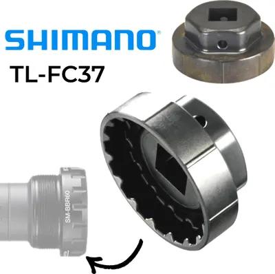 Produktbild von Shimano Patronen Innenlager-Werkzeug TL-FC37 für SM-BBR60
