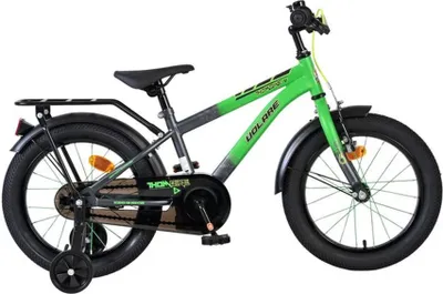 Produktbild von Volare Thombike Kinderfahrrad - Jungen - 16 Zoll - Grün-Grau