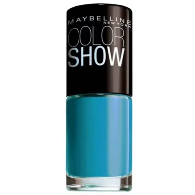 Zdjęcie produktu dla Maybelline, Color Show, Nail Polish, Nr. 283, Babe It`S Blue, 7 ml