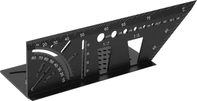 Obrázek produktu pro 3D úhloměr z hliníku, rýsovací nástroj