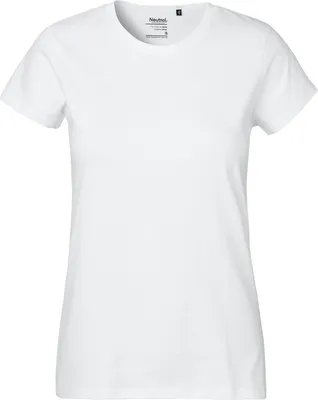 Produktbild von Neutral O80001 | Damen Classic T-Shirt / 100% Fairtrade Baumwolle - Farbe: White - Größe: XL
