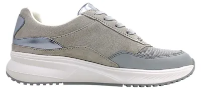 Imagen del producto de Zapatos deportivos para mujer Waldläufer H-Mara, tipo cordones, diseño deportivo, color gris, ideales para uso diario