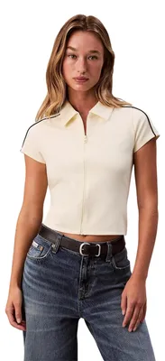 Produktbild von Calvin Klein Jeans LV047E212G Damen T-Shirt Gelb : Größe - S Größe: S