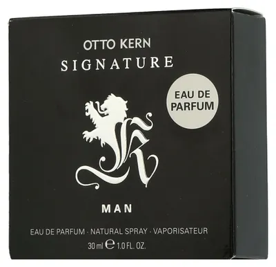 Produktbild von Otto Kern Signature Man Eau de Parfum, 30 ml: Herren Parfüm, klassisch maskuliner Duft, Natural Spray Vaporisateur, souverän & elegant