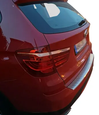 Für BMW X3 F25 ab 2010-2017 LADEKANTENSCHUTZ Edelstahl MATT Leiste Schutz in der Farbe von Recambo e.K.