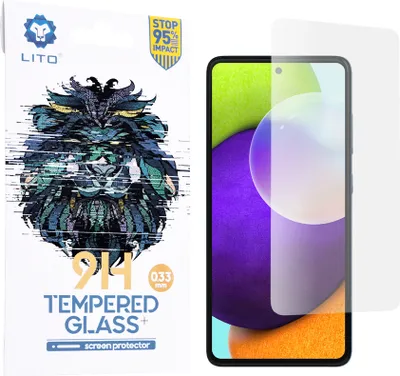 Obrázok produktu pre Tvrdené sklo Lito 9H pre Samsung Galaxy A52 - Transparentné KP27123