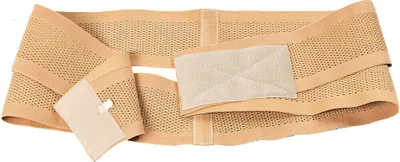 Produktbild von Rücken Stützgürtel Lendenwirbelstütze Rückenbandage Gürtel Atmungsaktiv Gr. S/M