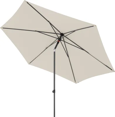 Produktbild von Doppler myZone 300 Mittelmastschirm Push-Up rund 300 cm Sonnenschirm 6 Farben 461591 820 Natur