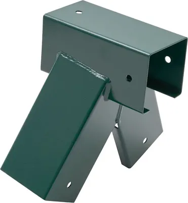 Produktbild von TRIBECCO® Vierkant Schaukelverbinder 90/90mm (100°, Grün)