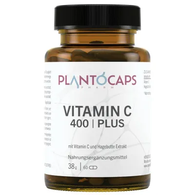 Produktbild von plantoCAPS® VITAMIN C 400 PUR | PLUS