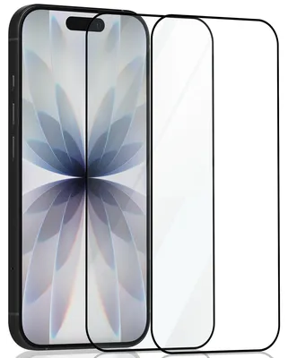 Produktbild von 2-Pack iPhone 17 Displayschutzfolie - Gehärtetes Glas 9H - Super Qualität 3D